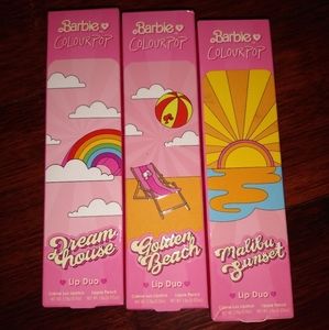 NEW Barbie x Colourpop Lip Duo Collection